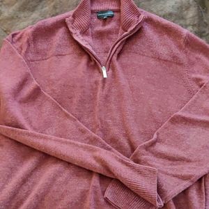 Wine colored men's sweater
